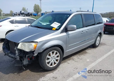 2013 Chrysler Town & Country Touring из США, поврежденный, VIN 2C4RC1BG2DR769593